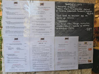 Menu du NEW THE ARTISTE à Saint-Paul-de-Vence