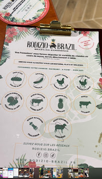 Restaurant brésilien Rodizio Brazil - Lille à Lille (la carte)