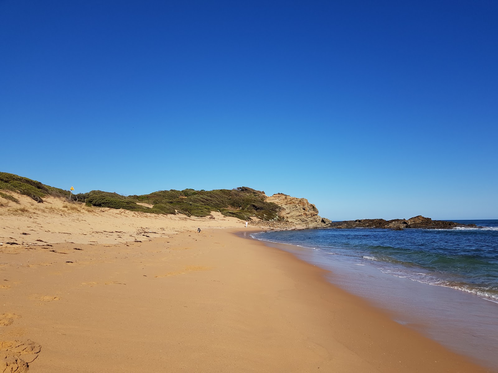 Foto von Shelley Beach mit beiger sand Oberfläche