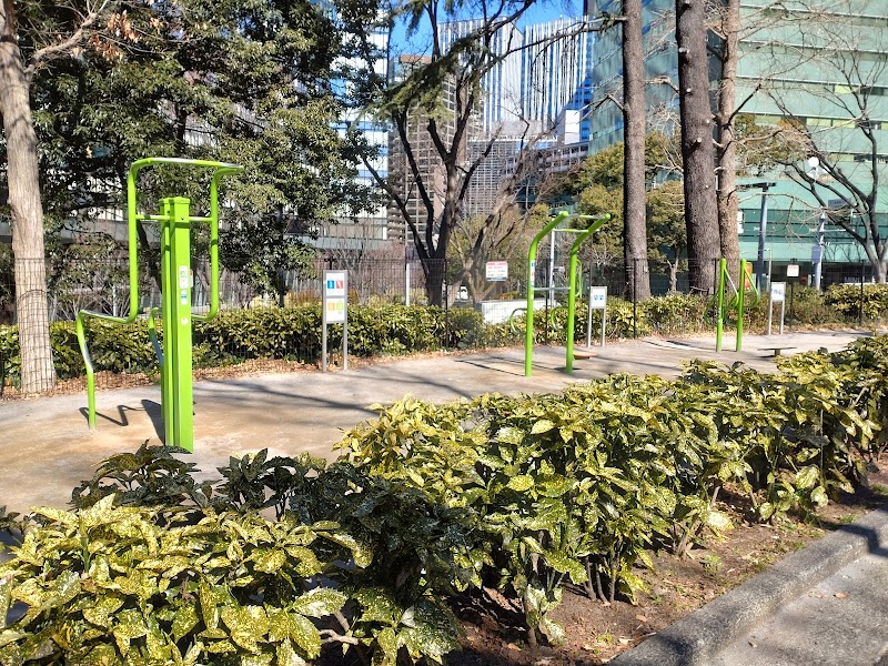 新宿中央公園 健康器具