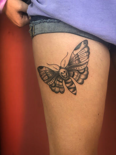 Explore simple dark tattoo ideas, creative tattoo ideas in Macon, available at Barefoot Ink