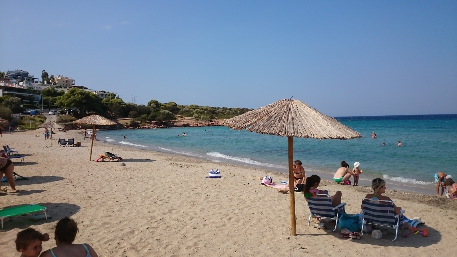 Photo de Paralia Saronida avec un niveau de propreté de très propre