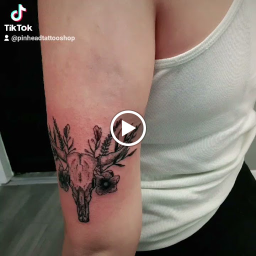 Explore goth tattoo ideas, creative tattoo ideas in Lockport, available at Famous Tattoos by Pinhead