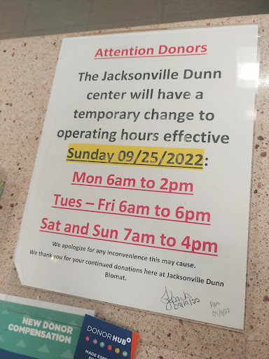 Blood Donation Center «BPL Plasma Center - Dunn Ave.», reviews and photos