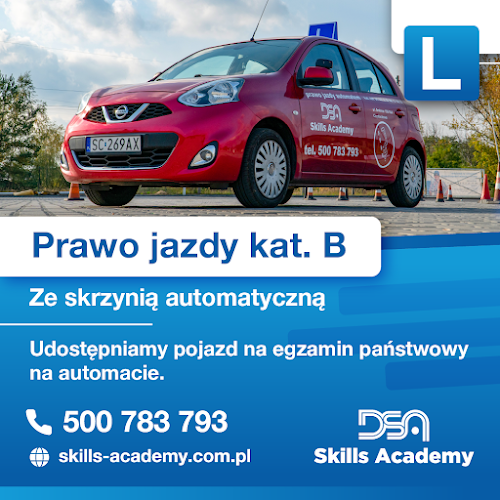 Skills Academy - DSA SZKOLENIA DLA KIEROWCÓW - Szkoła nauki jazdy