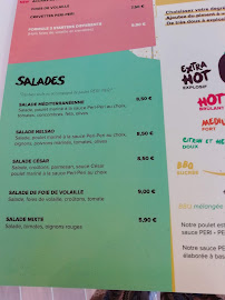 Nelsao à Toulouse menu
