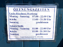 Restaurant de poisson Lachs-Räucherei Wortberg e. K., Inh. Tomasz Horozaniecki à Wuppertal (la carte)