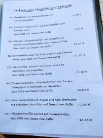 Menu / carte de Restaurant Tierra del Mar à Oesterdeichstrich