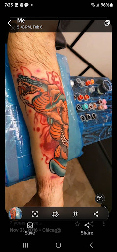 Explore goosebumps tattoo ideas, creative tattoo ideas in Riverside, available at Darkstar Tattoo CA