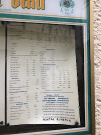 Gaststätte Adler à Wiernsheim carte