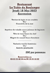 Photo n°2 de La Table du Boulanger à Bertrichamps ()