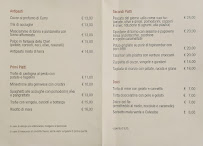 Menu du Ostaia da ö Sigù à Camogli