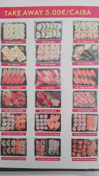 Sushibar Royal Restaurante à Alverca do Ribatejo menu