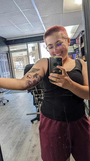 Explore grit tattoo ideas, creative tattoo ideas in Jackson, available at Ye Olde Skull Tattoo