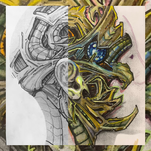 Find between breast tattoo ideas for your next unique tattoo in Augusta at Mr. Tattoo