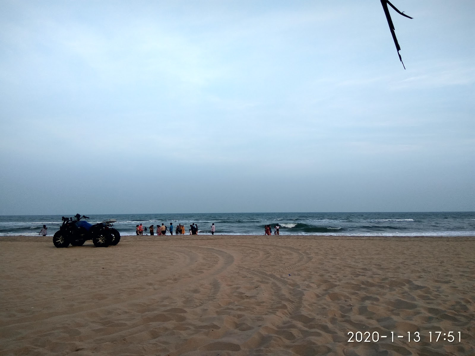 Fotografija Pudukuppam Beach udobje območja