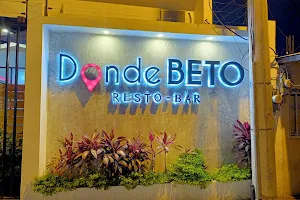 Donde Beto Resto Bar image