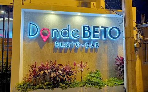 Donde Beto Resto Bar image
