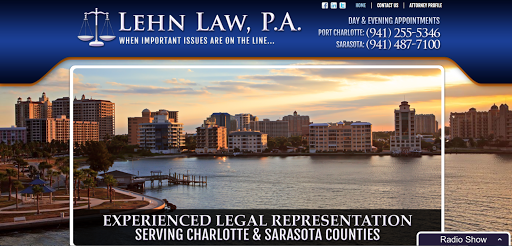 Lehn Law, P.A., 775 Tamiami Trail, Port Charlotte, FL 33953, Attorney
