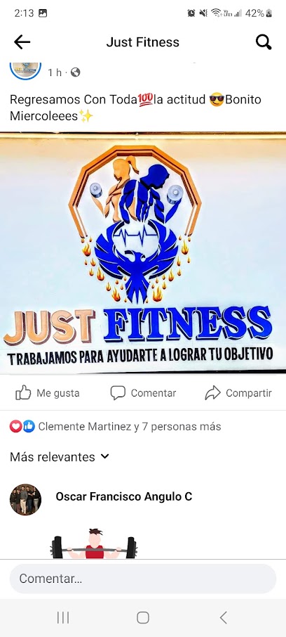 JUST FITNESS NOGALES
