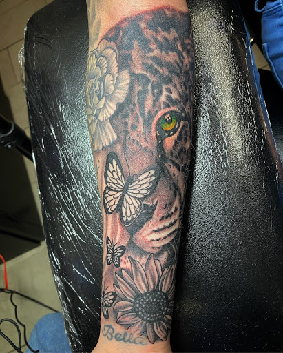 Explore tattoo ideas for men on forearm, creative tattoo ideas in Passaic, available at District 36 Tattoo Parlor