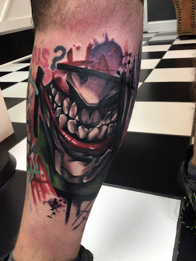 Explore mass effect tattoo ideas, creative tattoo ideas in Columbia, available at Black Widow Tattoo