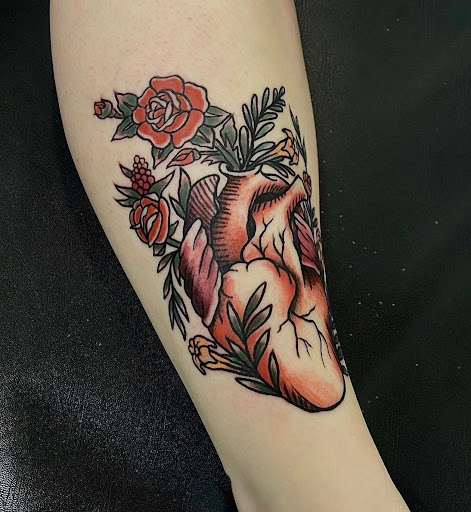 Explore art deco tattoo ideas, creative tattoo ideas in Dallas, available at Change of Tides Tattoo