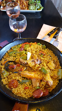 Paella du Restaurant Chez Milou - Ranch le Petit Sam à Sérignan - n°9