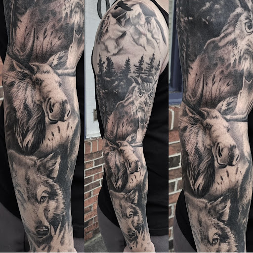 Find feminine skull tattoo ideas for your next unique tattoo in Morehead City at Wild Poppy Tattoo