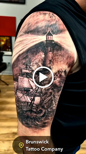 Explore religious tattoo idea, creative tattoo ideas in Brunswick, available at Brunswick Tattoo Company