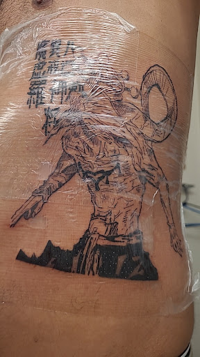 Explore ram tattoo ideas, creative tattoo ideas in Orange, available at Baron Art Tattoo