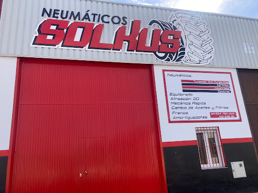 Neumáticos Solkus Castuera - Badajoz