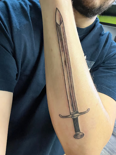 Explore flower arm sleeve tattoo ideas, creative tattoo ideas in Spokane, available at UndeadINK