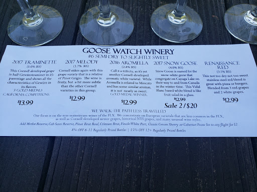 Winery «Goose Watch Winery», reviews and photos, 5480 NY-89, Romulus, NY 14541, USA