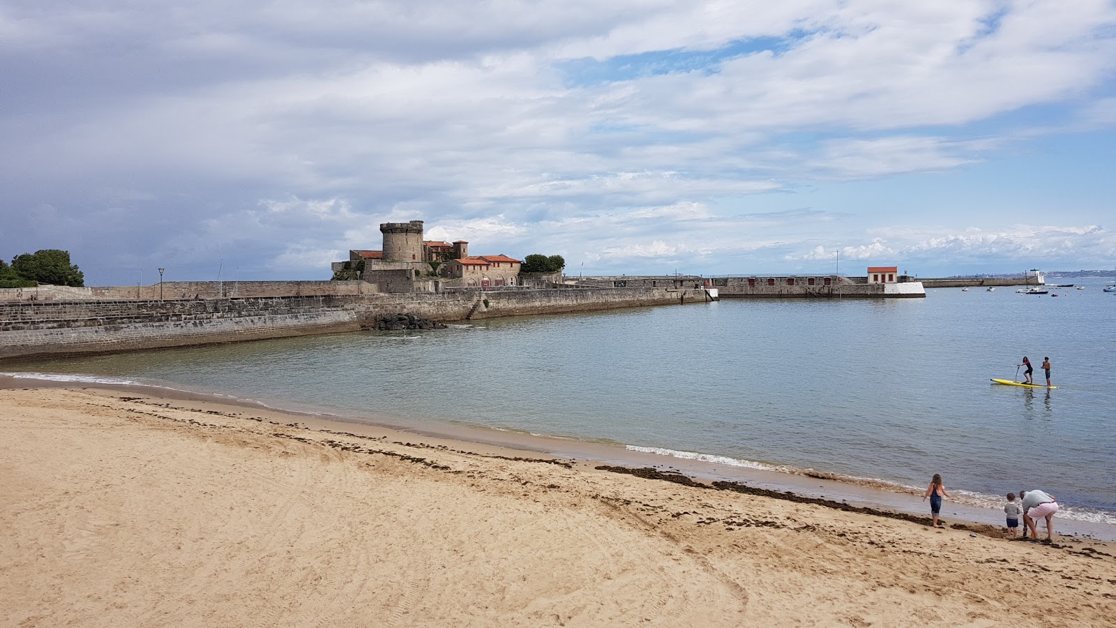 Foto av Plage du Fort de Socoa med hög nivå av renlighet