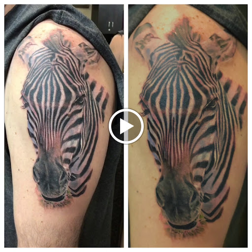 Explore thyroid tattoo ideas, creative tattoo ideas in Scottsdale, available at Club Tattoo