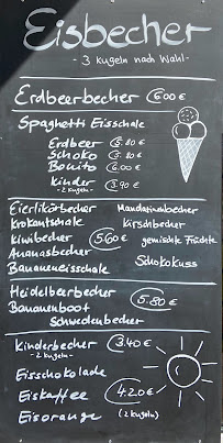 Restaurant de sundae Eisdiele Pruchten à Pruchten - menu / carte