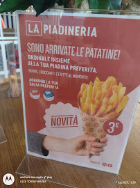 Restauration rapide La Piadineria à Castelnuovo del Garda (le menu)