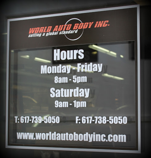 Auto Body Shop «World Auto Body Inc.», reviews and photos, 880 Commonwealth Avenue #5, Brookline, MA 02446, USA