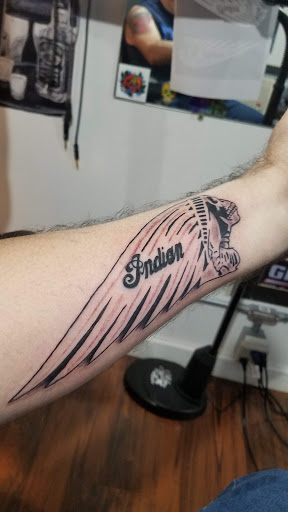 Explore shoulder tattoo ideas men, creative tattoo ideas in Columbia, available at Nyce Tattoos