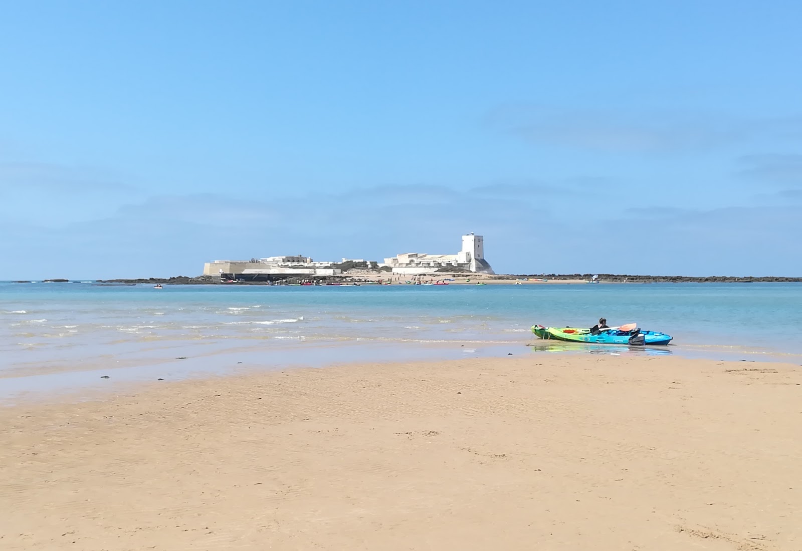 Foto von Playa de Sancti-Petri mit sehr sauber Sauberkeitsgrad
