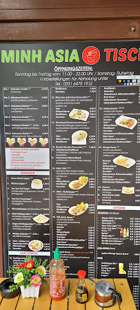 Carte du Minh AsiaTisch à Potsdam