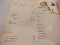 Al_Garage à Lisbon menu