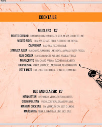 Restaurant Honey Badger Pub Restaurant à Seregno (le menu)