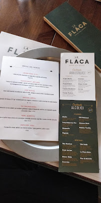 La Flaca à Rome menu