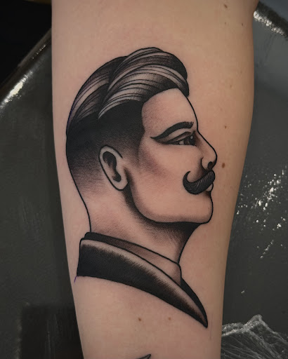 Explore memorial tattoo ideas for loved ones, creative tattoo ideas in Twentynine Palms, available at Adobe Tattoo
