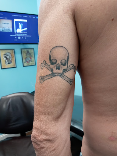 Explore death moth tattoo ideas, creative tattoo ideas in Calhoun, available at Velvet Panther Tattoo and Piercing