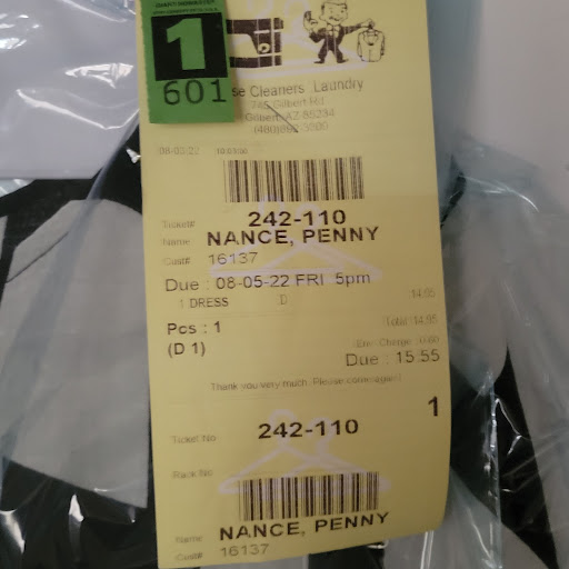 Dry Cleaner «Rose Cleaners & Laundry», reviews and photos, 745 N Gilbert Rd #100, Gilbert, AZ 85234, USA