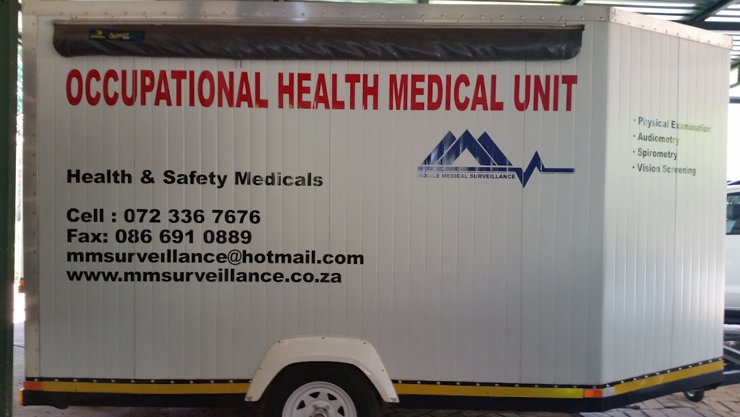 Mobile Medical Surveillance - Occupational Health and Safety Medicals