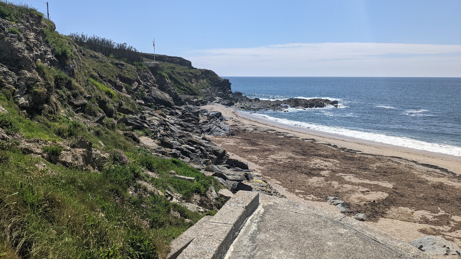 Foto de Praia de Gunwalloe com alto nível de limpeza